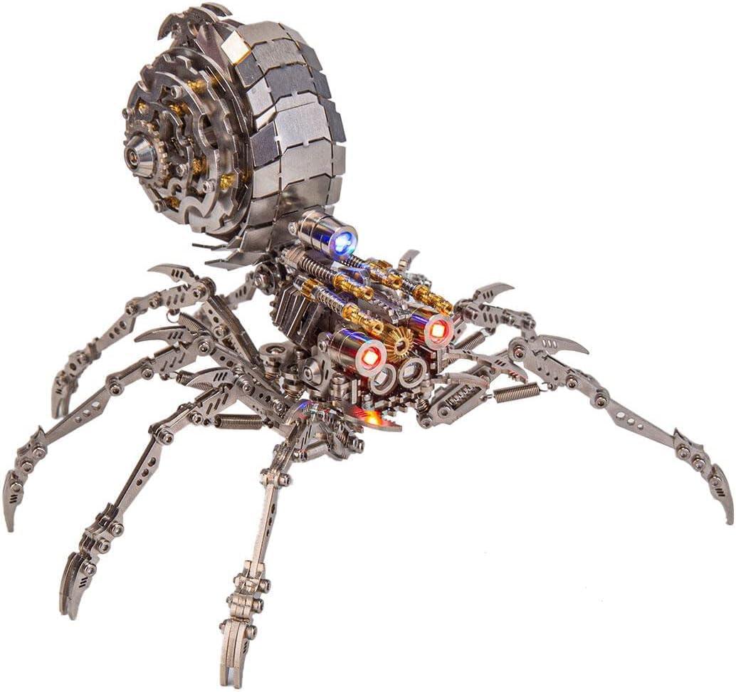 Diyion™ | DIY 3D Metal Spider Puzzle Model Kit Games Creative Gift-203Pcs - Diyion
