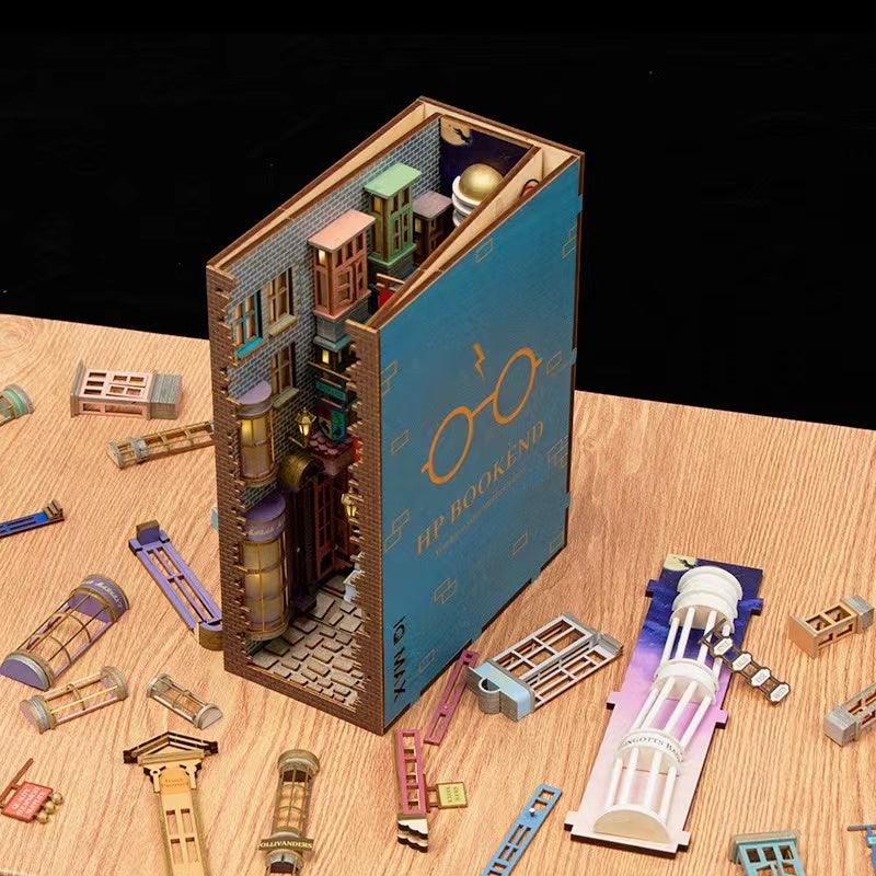 Diagon Alley Book Nook Kit | Colored Version