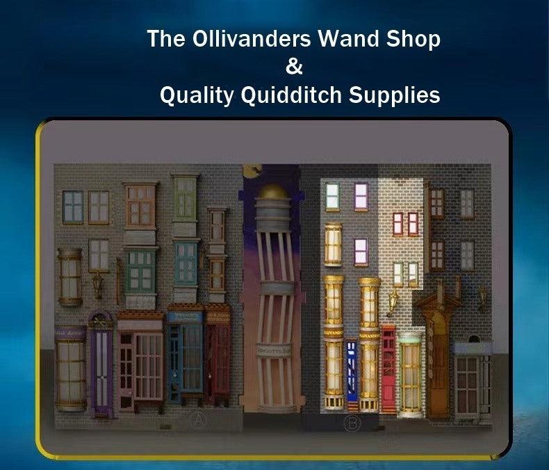 Diagon Alley Book Nook Kit | Colored Version