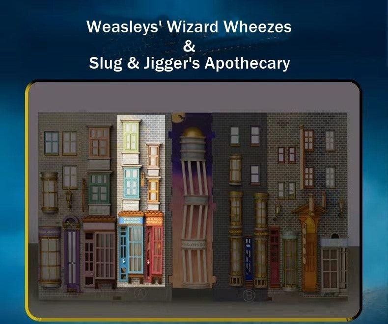 Diagon Alley Book Nook Kit | Colored Version