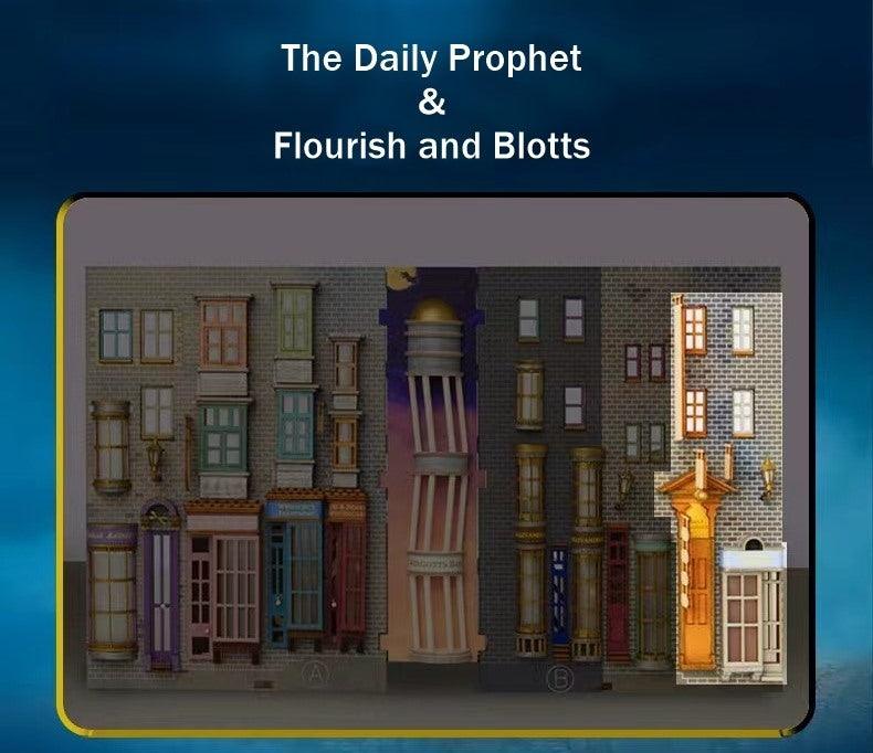 Diagon Alley Book Nook Kit | Colored Version