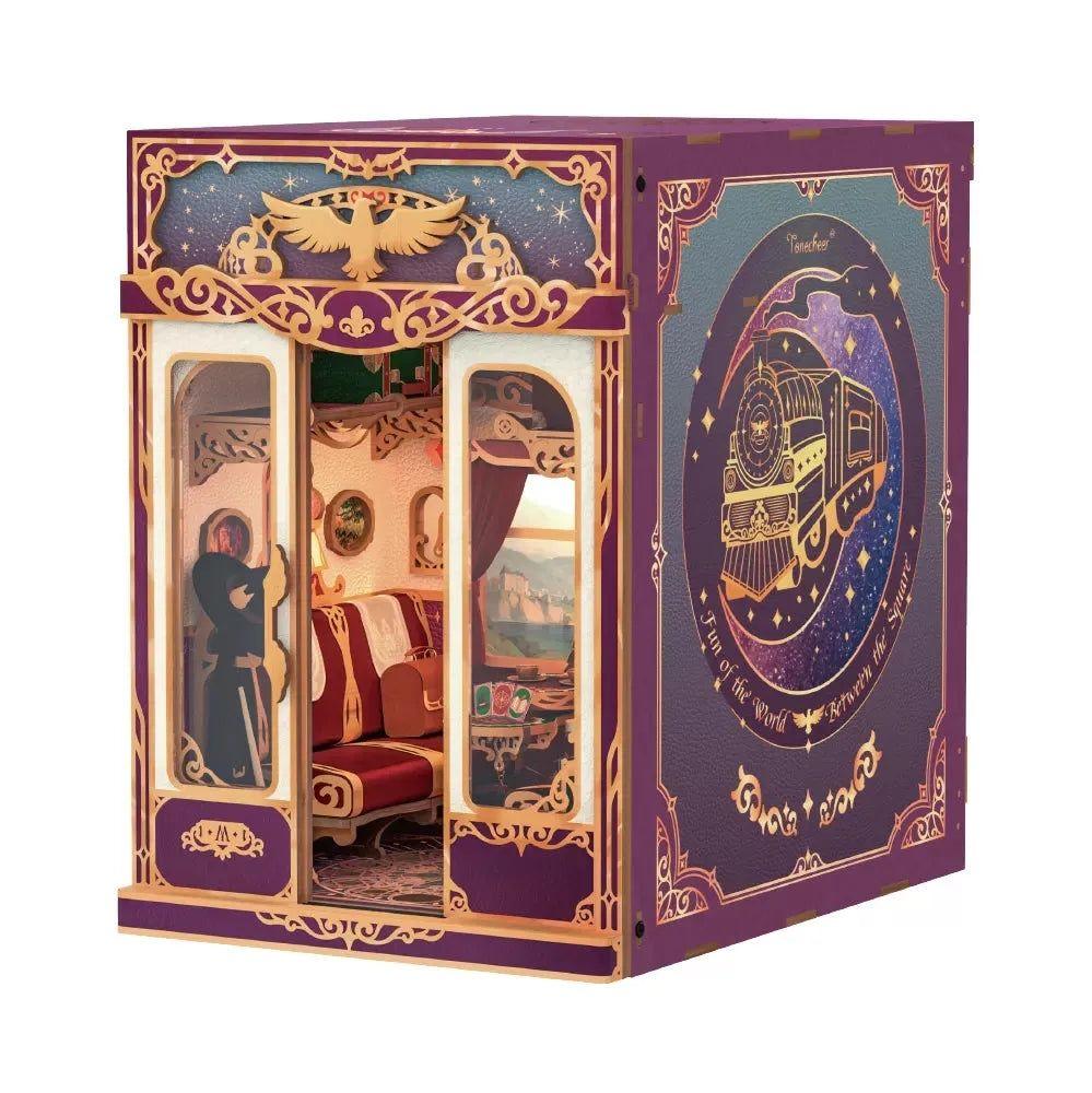Magical Journey Train Cabin DIY Book Nook Kit | Motion Scene - DIYION