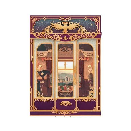 Magical Journey Train Cabin DIY Book Nook Kit | Motion Scene - DIYION