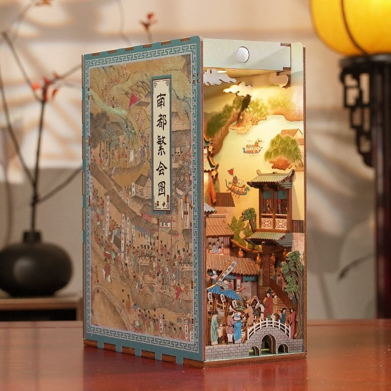 The Prosperous Nandu | DIY Book Nook Kit - DIYION
