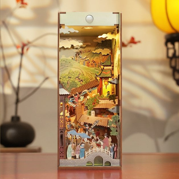 The Prosperous Nandu | DIY Book Nook Kit - DIYION
