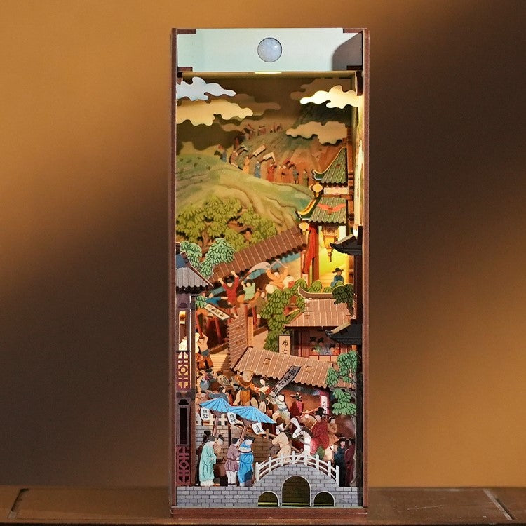 The Prosperous Nandu | DIY Book Nook Kit - DIYION