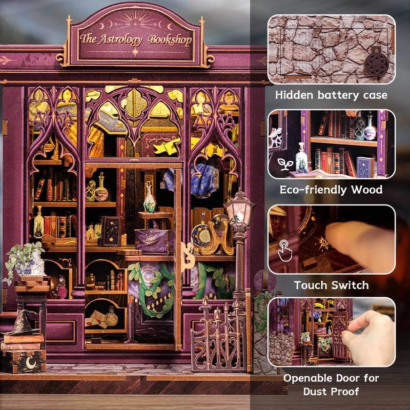 The Astrology Bookshop DIY Book Nook Kit - DIYION