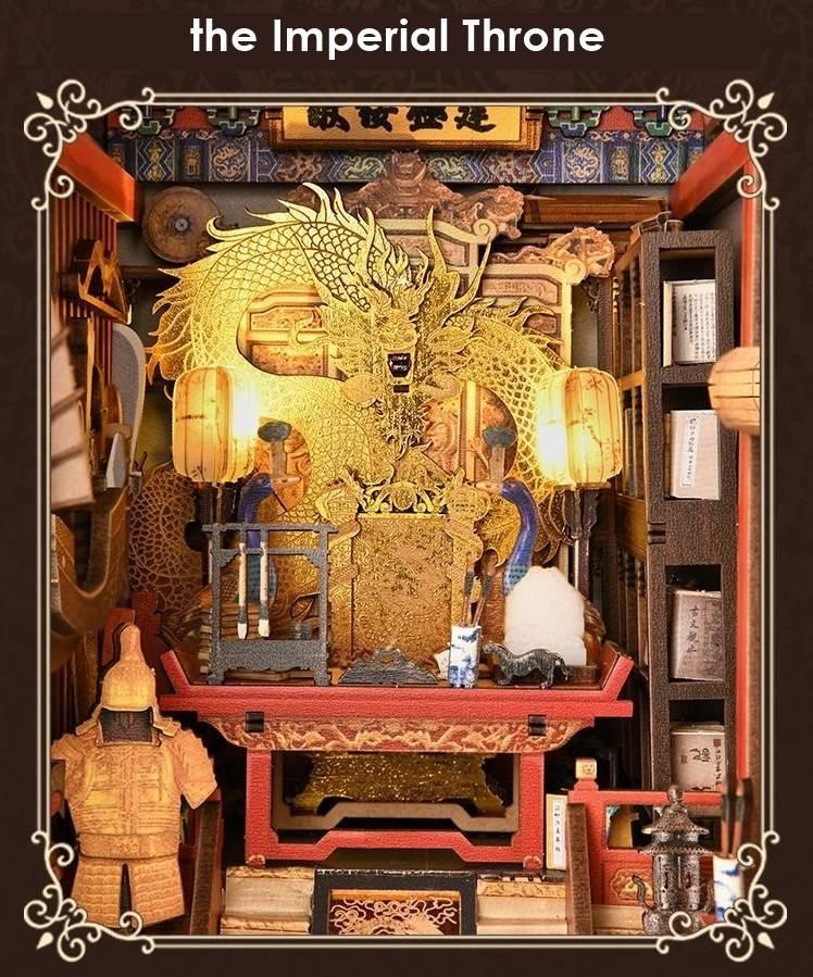 The Emperor's Study DIY Book Nook Kit - DIYION