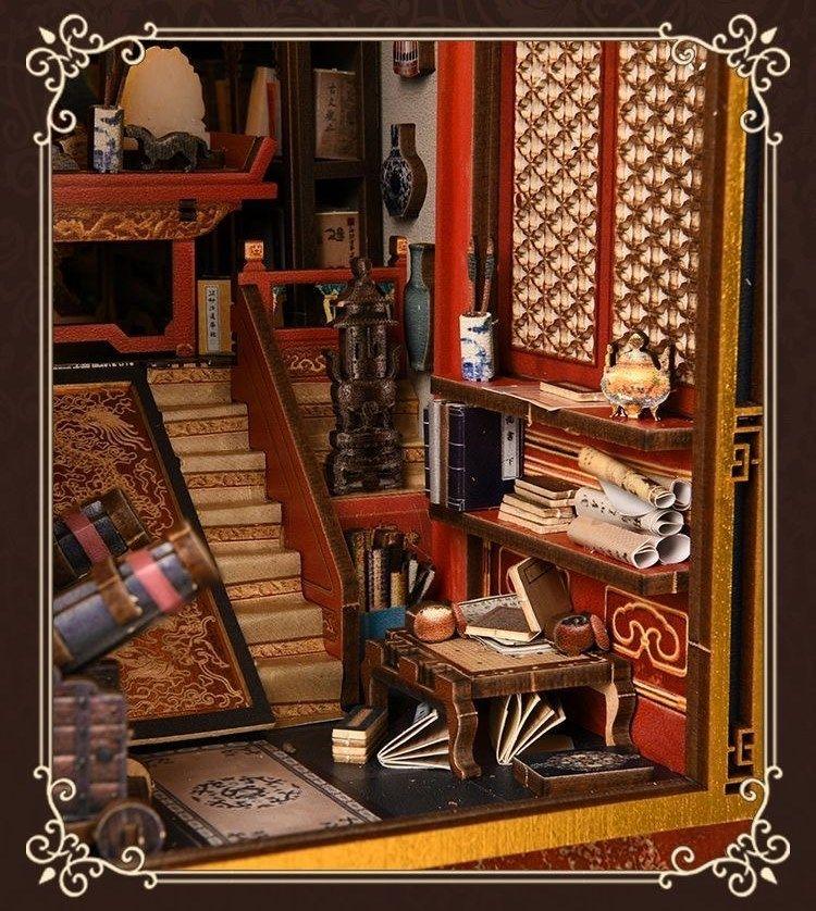 The Emperor's Study DIY Book Nook Kit - DIYION