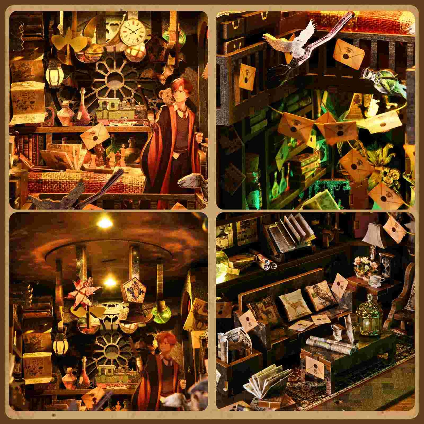 The House of Magic DIY Book Nook Kit - DIYION