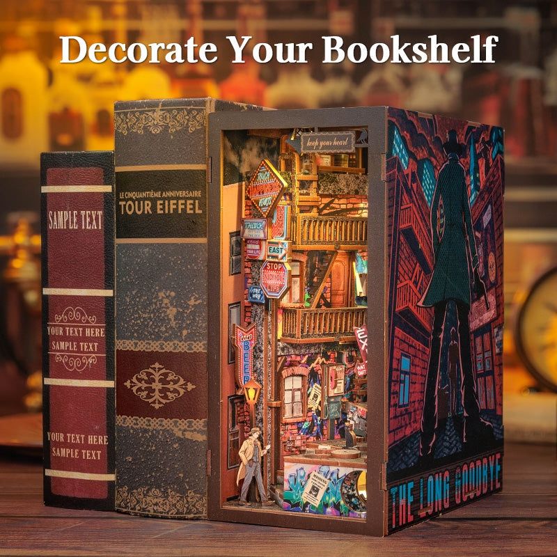 The Long Goodbye DIY Book Nook Kit - DIYION
