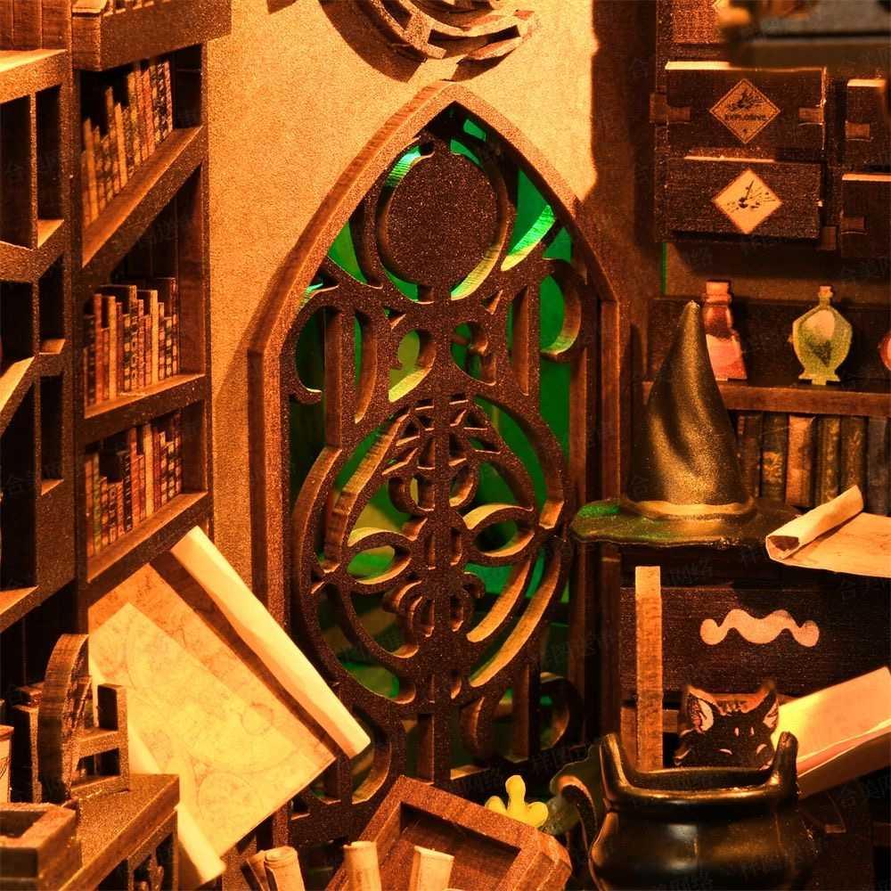 The Master's House DIY Book Nook | Shelf Insert Decor - DIYION