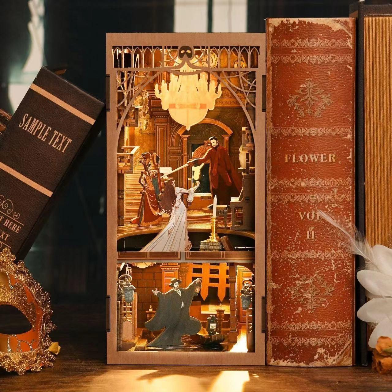 The Phantom of The Opera DIY Book Nook Kit - DIYION