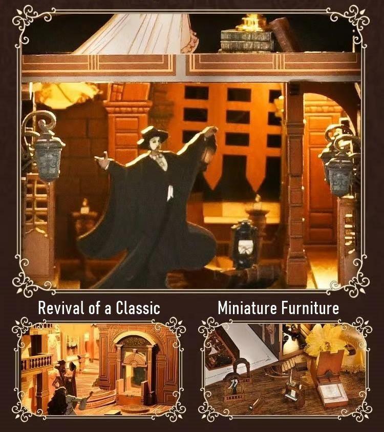 The Phantom of The Opera DIY Book Nook Kit - DIYION
