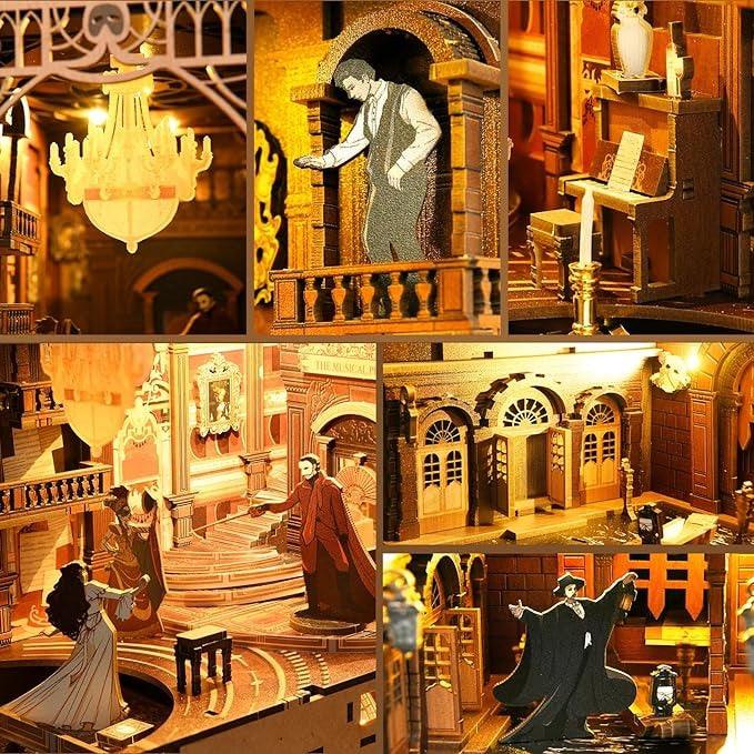 The Phantom of The Opera DIY Book Nook Kit - DIYION