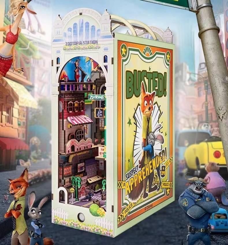 Zootopia DIY Book Nook Kit - DIYION