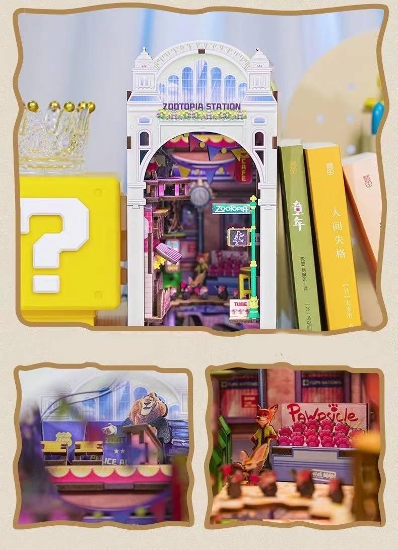 Zootopia DIY Book Nook Kit - DIYION