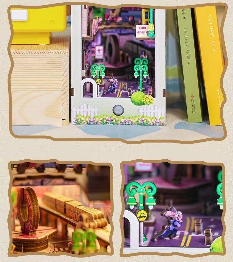 Zootopia DIY Book Nook Kit - DIYION