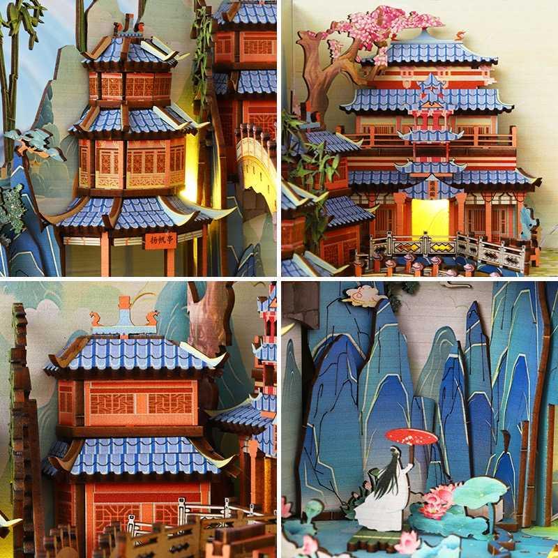 Ancient Fairyland DIY Book Nook Kit - DIYION