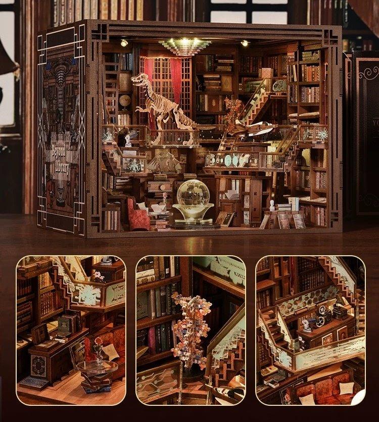 Beyond Library DIY Book Nook | Max Version - DIYION