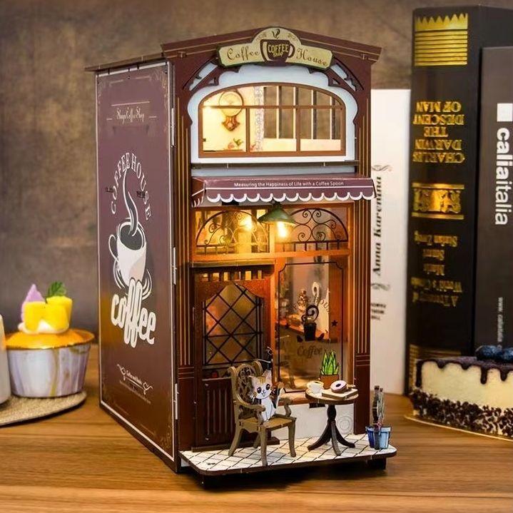 Coffee House DIY Book Nook Kit - DIYION