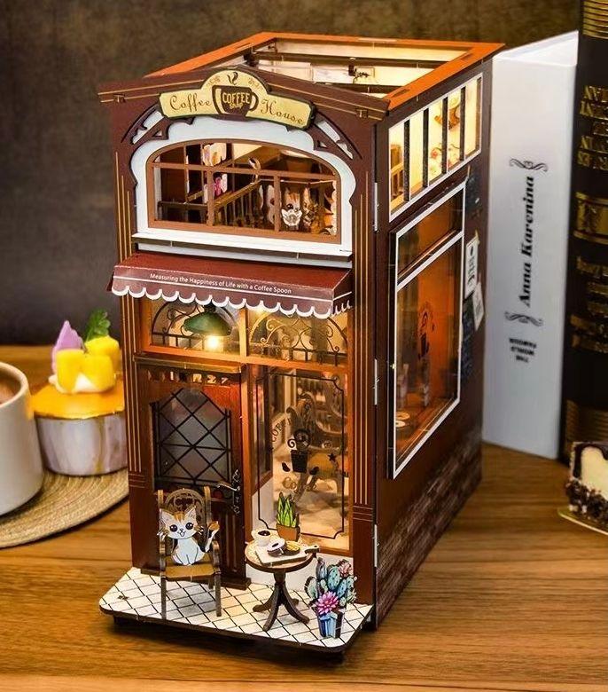 Coffee House DIY Book Nook Kit - DIYION