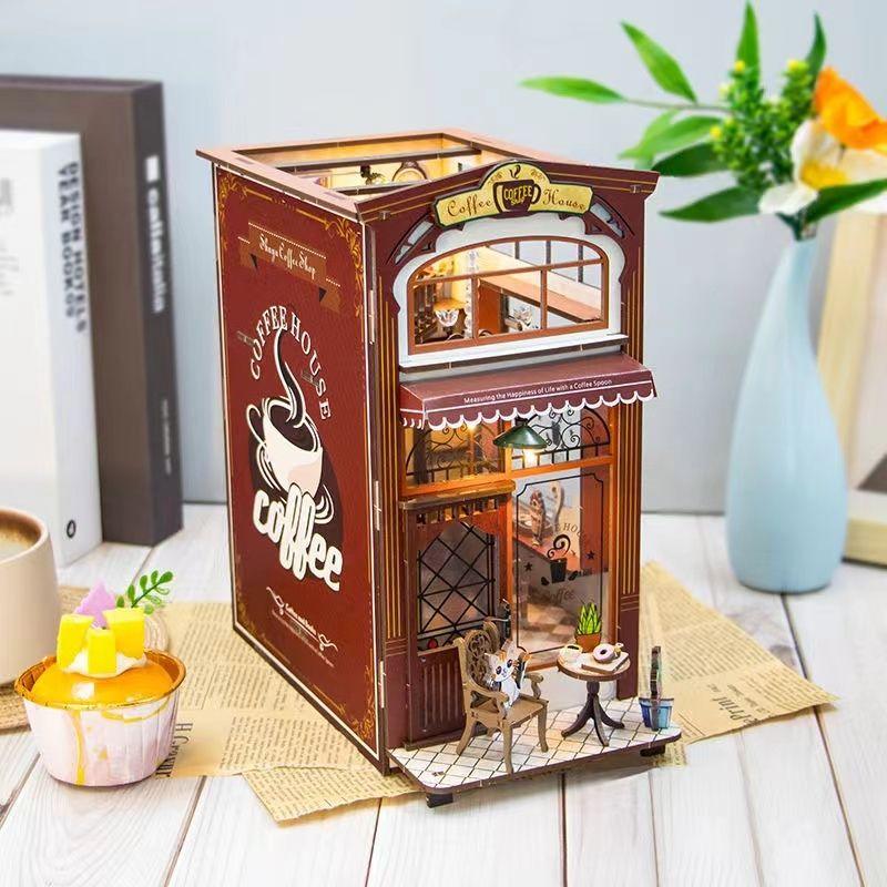 Coffee House DIY Book Nook Kit - DIYION