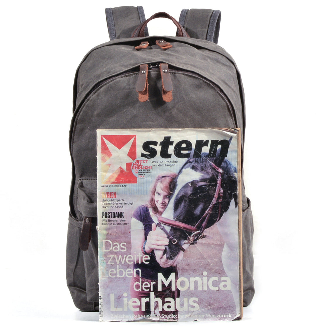 Canvas-Rucksack mit Laptopfach 14 L – Aberdeen — 19