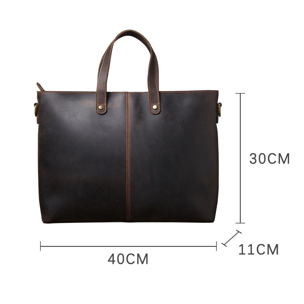 Leren shopper 13 L – Aika — 3