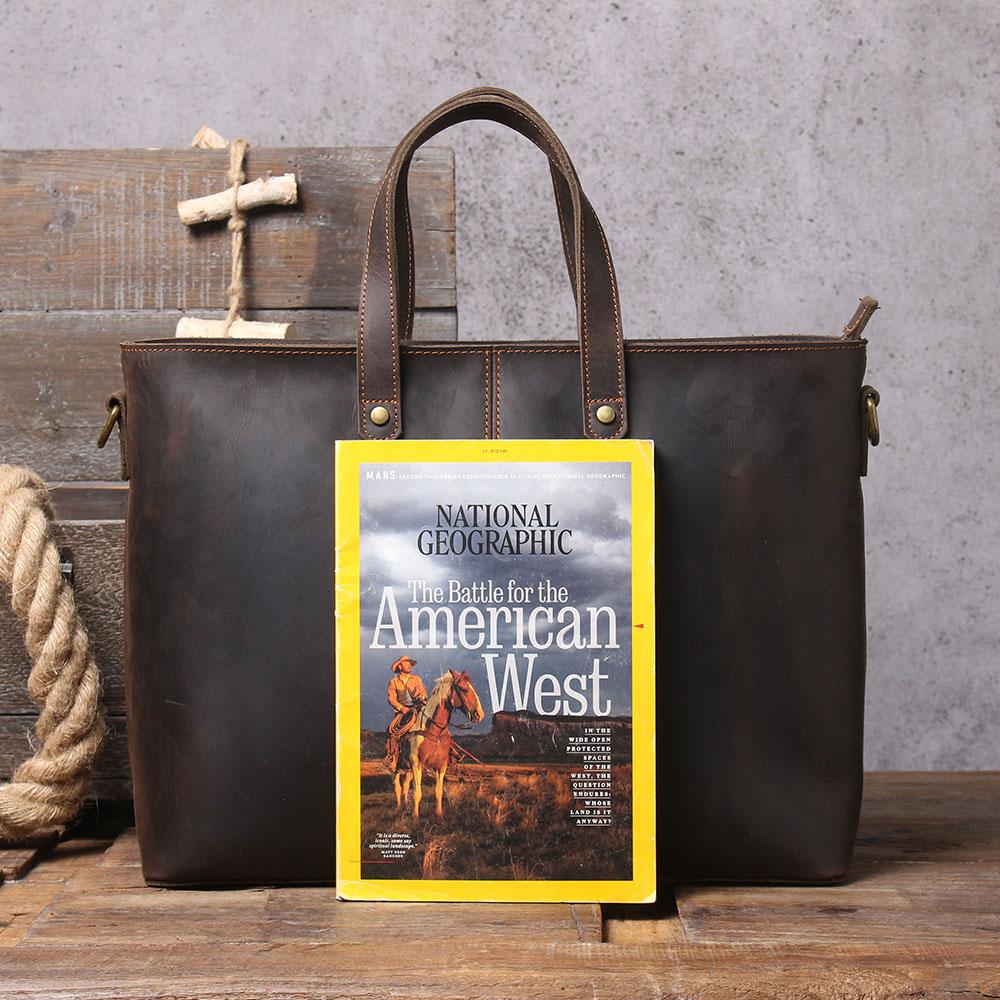 Leren shopper 13 L – Aika — 15