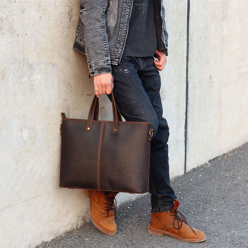 Leren shopper 13 L – Aika — 27