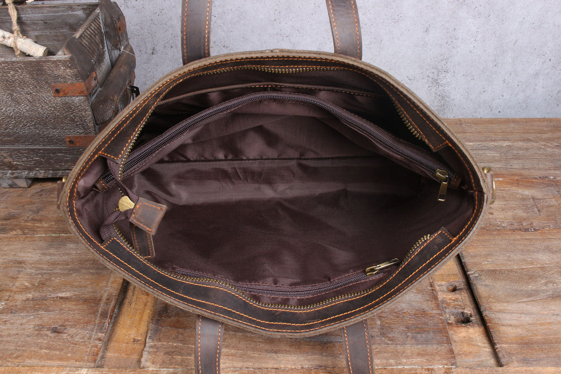 Leren shopper 13 L – Aika — 30