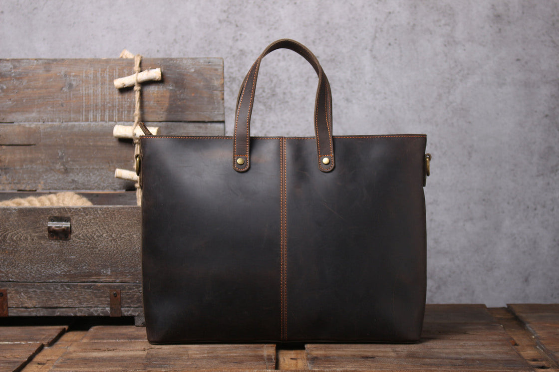 Leren shopper 13 L – Aika — 31