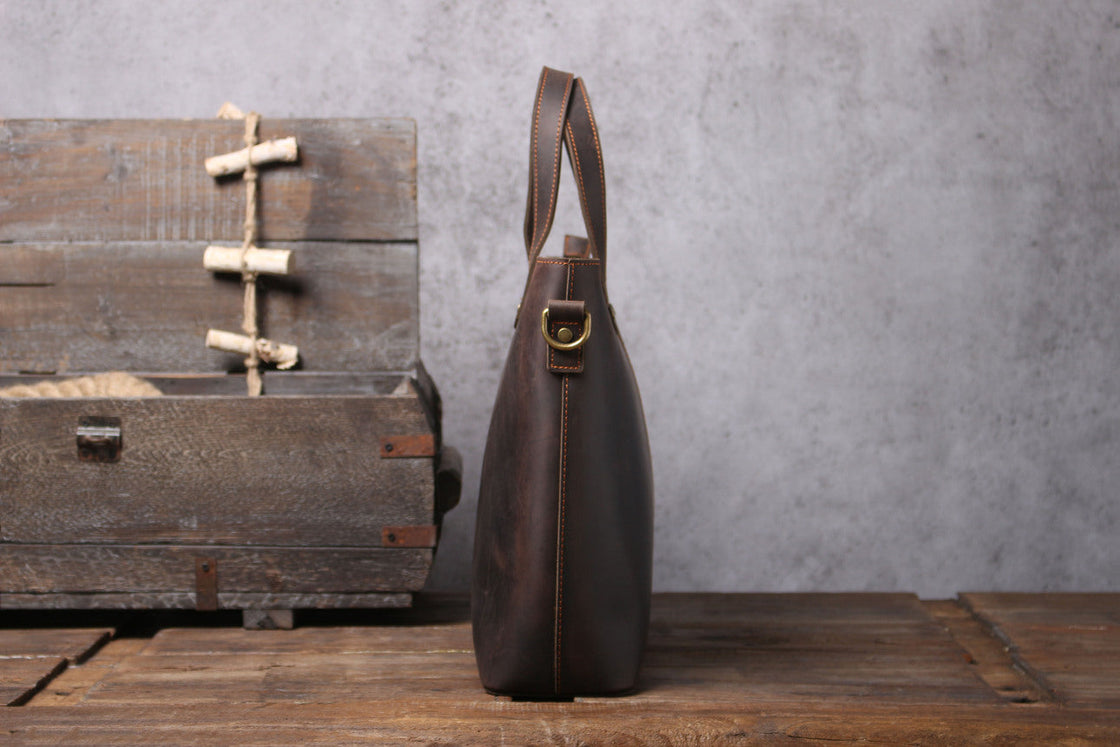 Leren shopper 13 L – Aika — 32