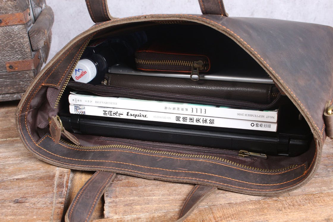 Leren shopper 13 L – Aika — 55