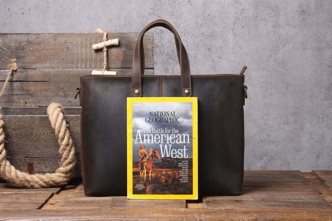 Leren shopper 13 L – Aika — 56