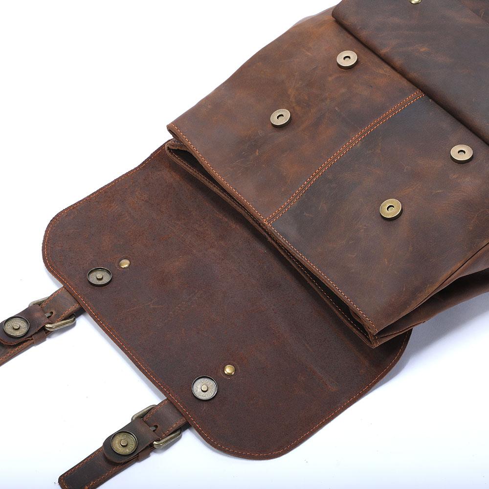 Alba — Vintage Leather Backpack, image 7