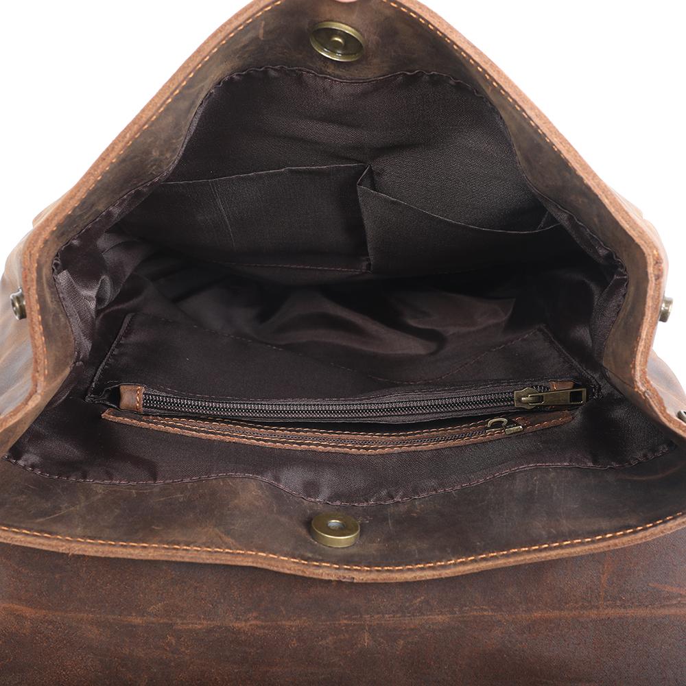 Alba — Vintage Leather Backpack, image 8