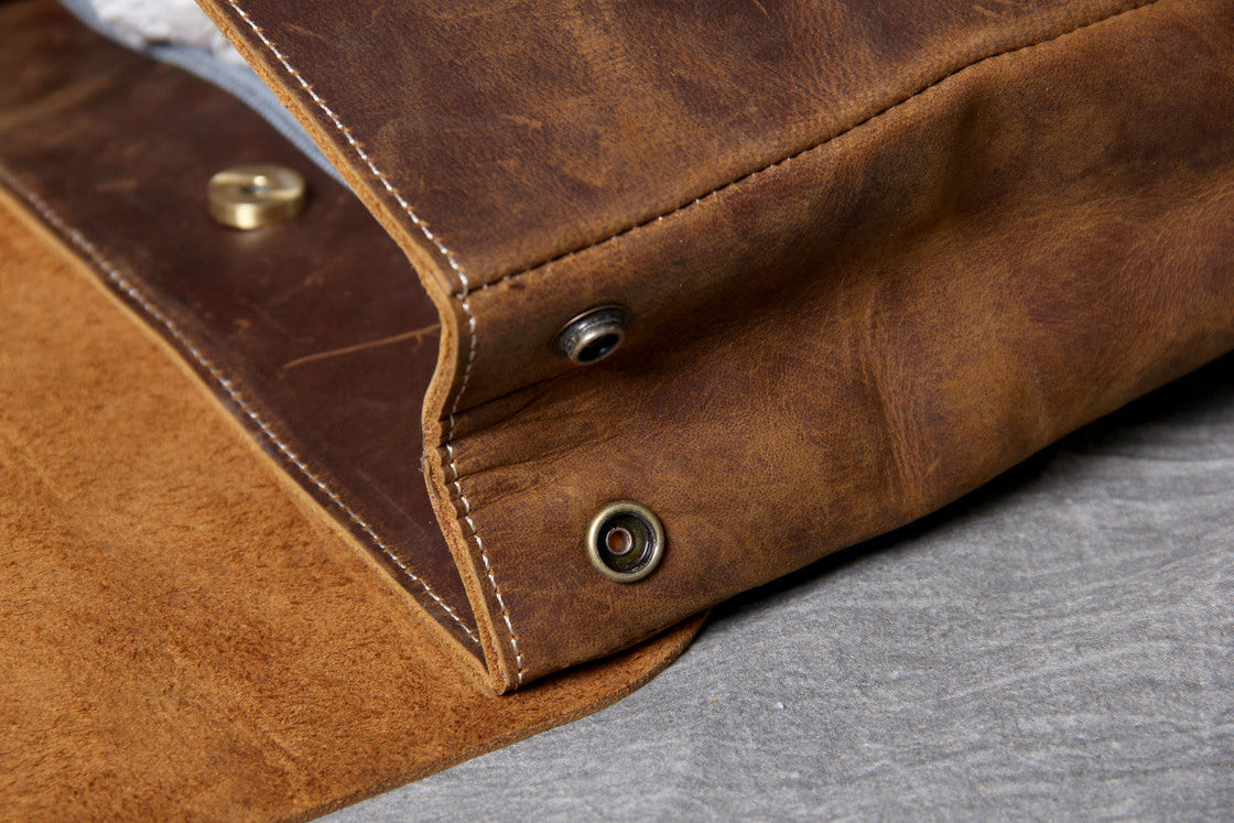 authentic leather backpack