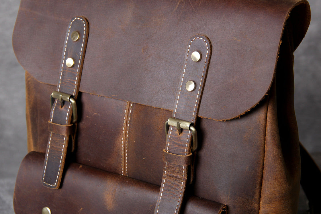 sac À dos en cuir