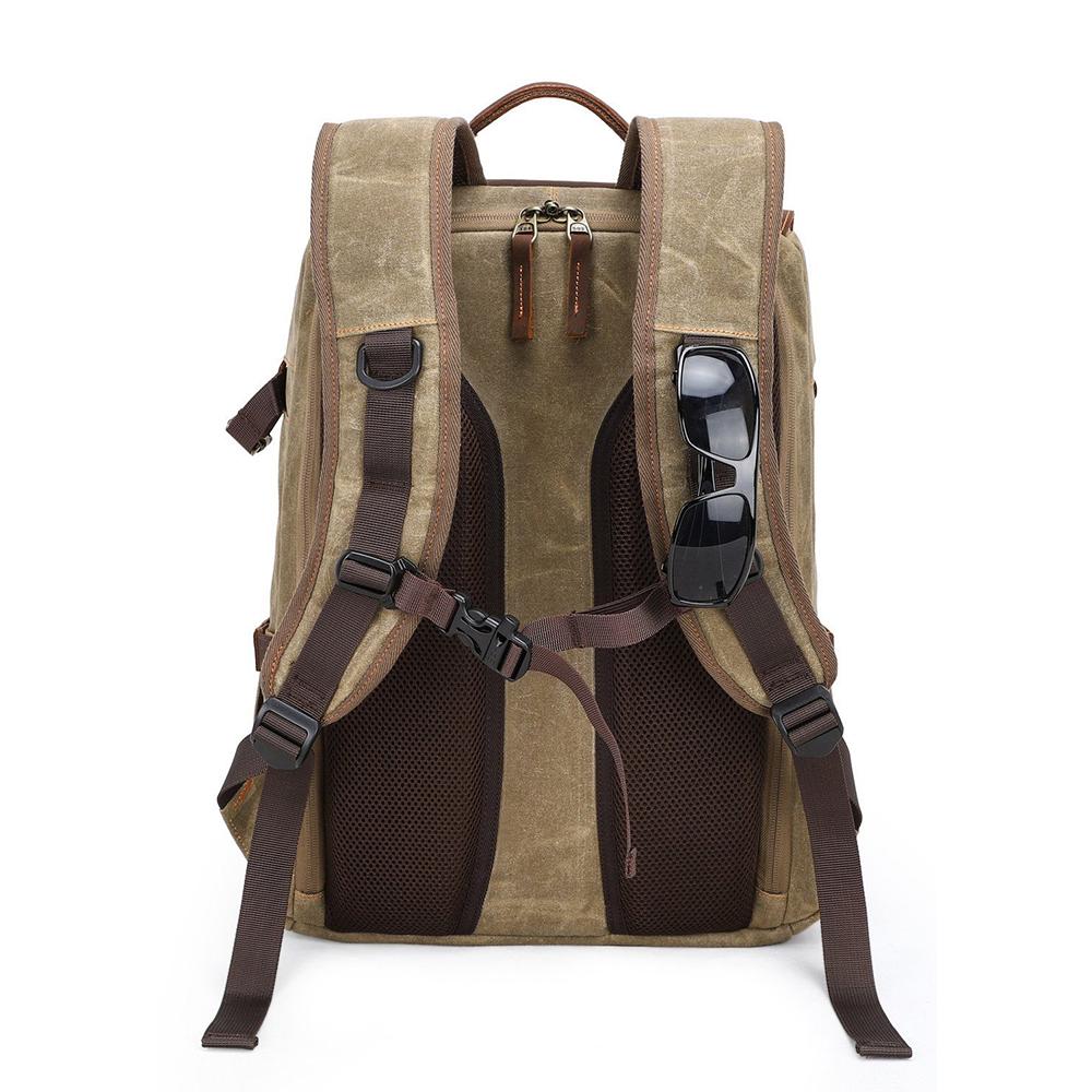 Algonquin — Waxed Canvas Camera Backpack, image 5