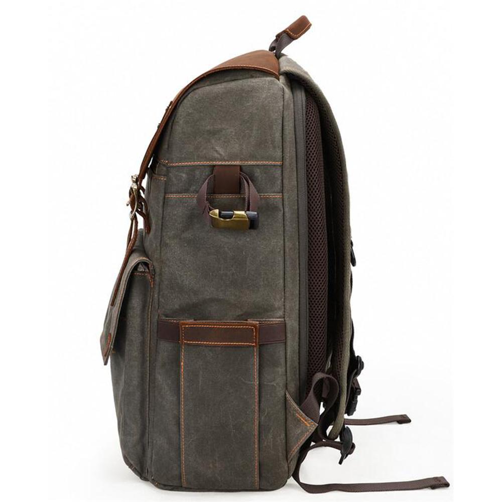 Algonquin — Waxed Canvas Camera Backpack, image 17