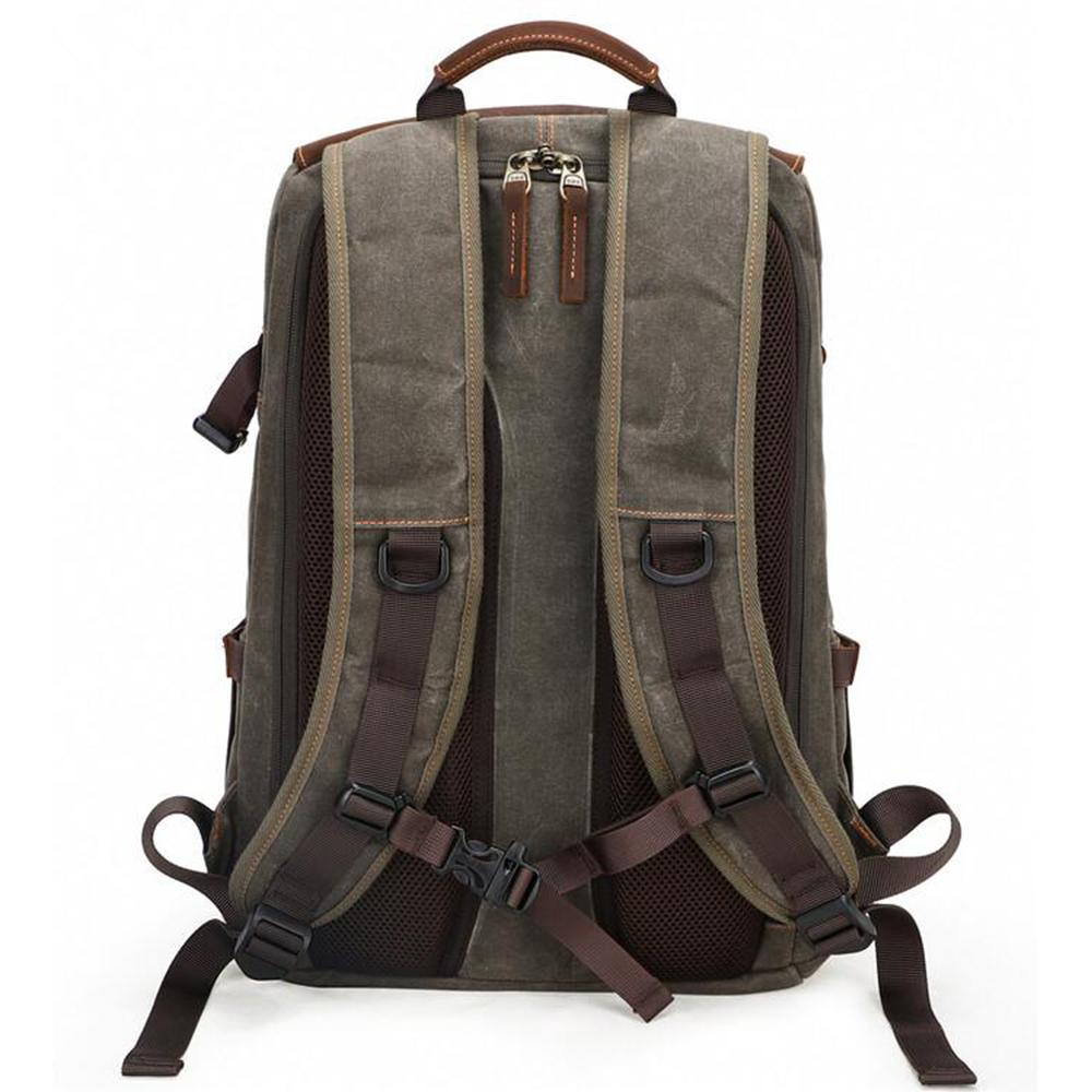 Algonquin — Waxed Canvas Camera Backpack, image 18