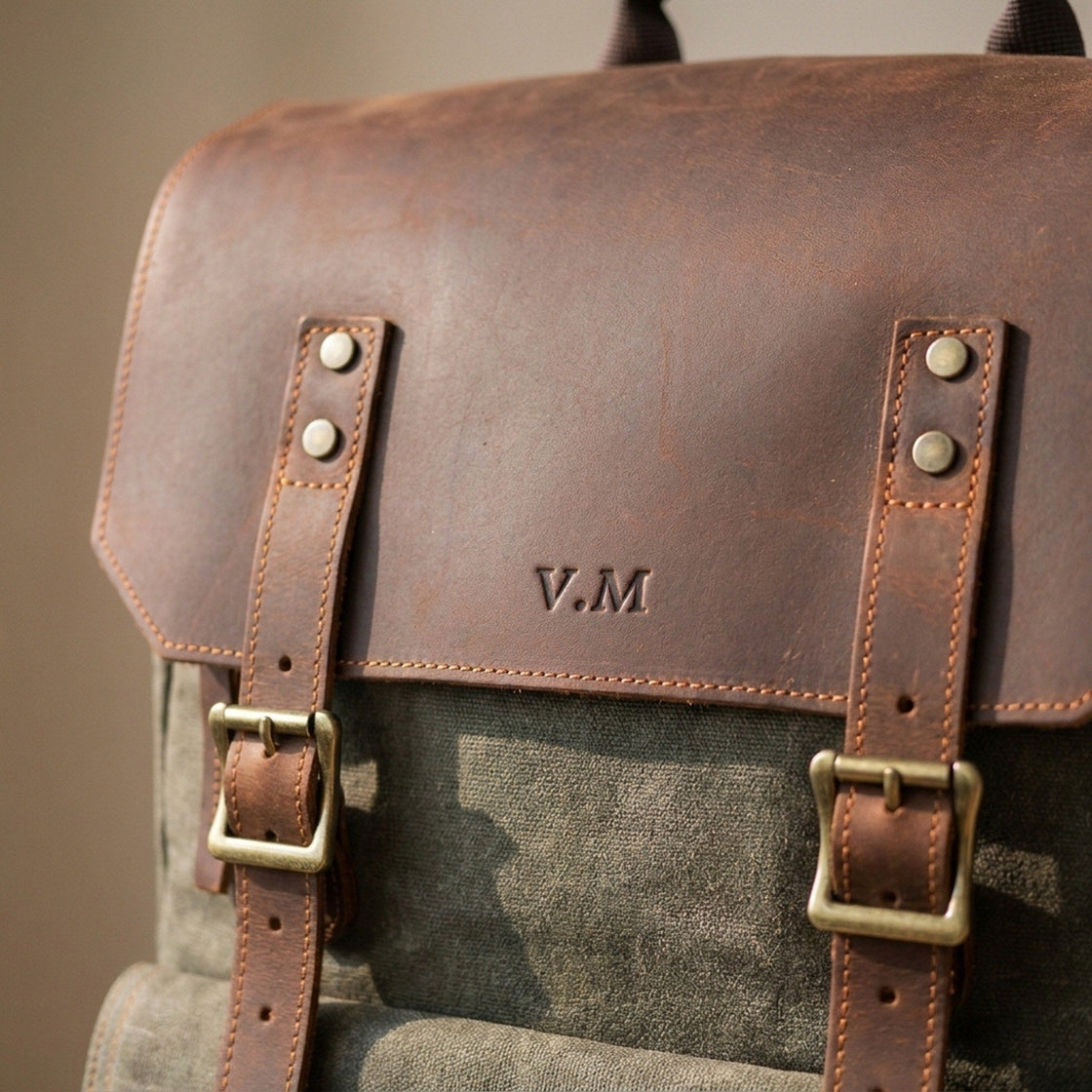 Algonquin — Waxed Canvas Camera Backpack, image 23