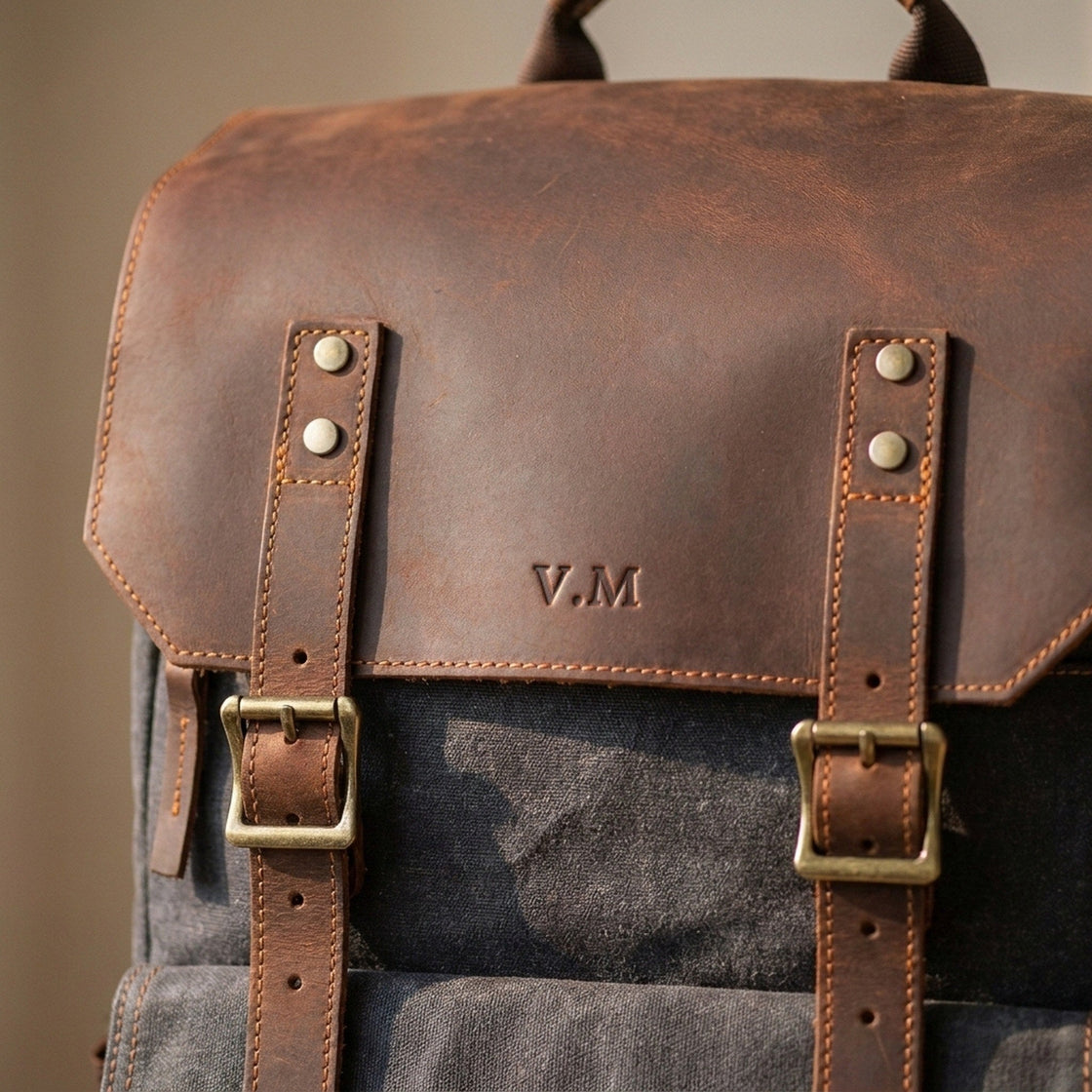 Algonquin — Waxed Canvas Camera Backpack, image 24