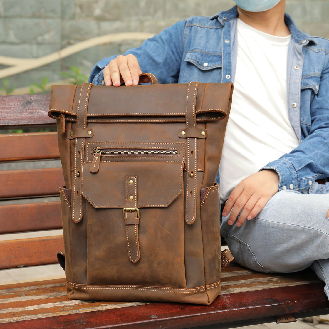 Lederrucksack 18 L – Alta — 38