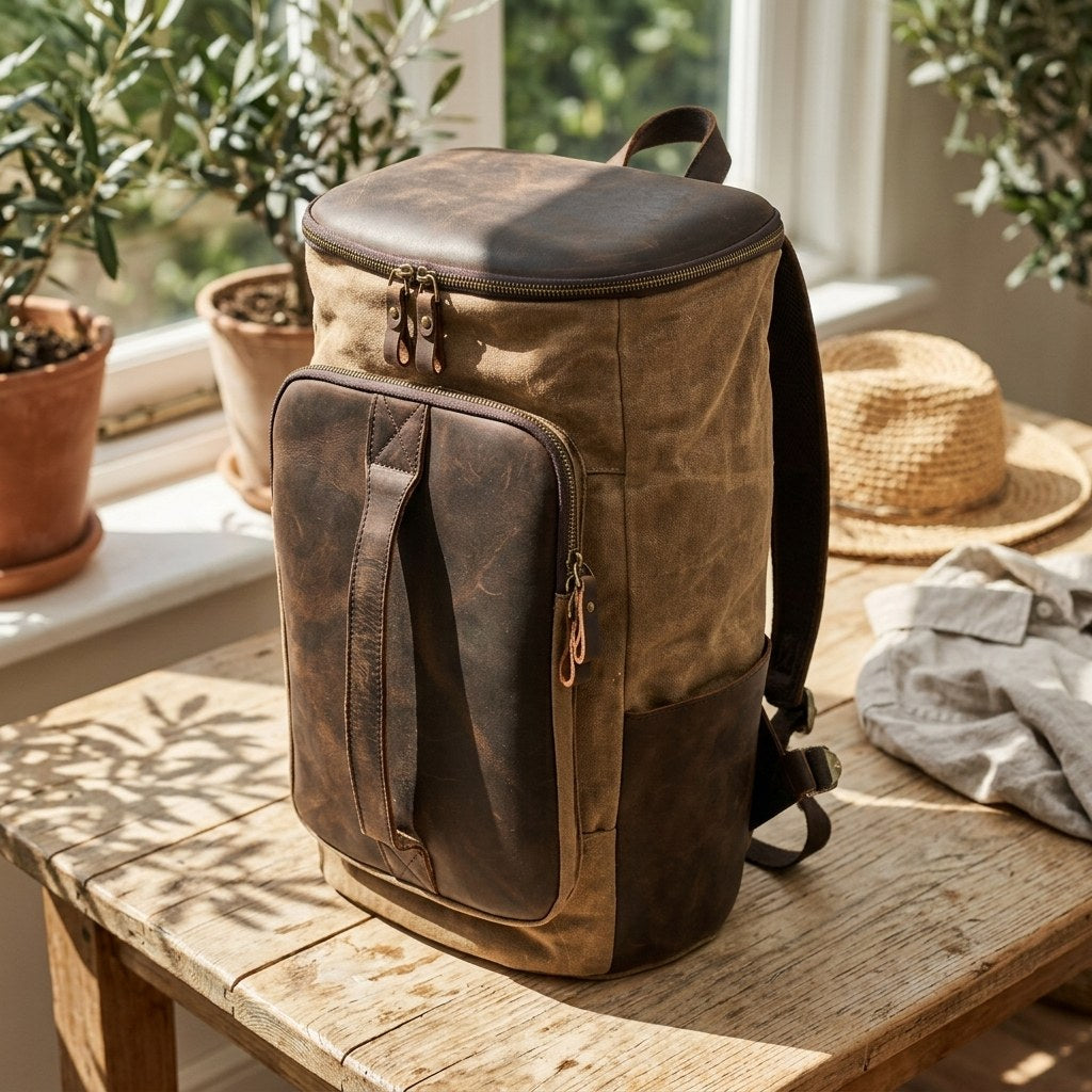 Sac à dos en toile pour ordinateur 26 L – Amsterdam — 6