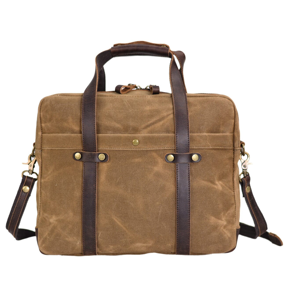 Anchorage — Waxed Canvas Briefcase, image 1