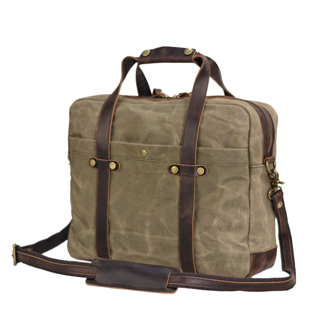 Anchorage — Waxed Canvas Briefcase, image 7