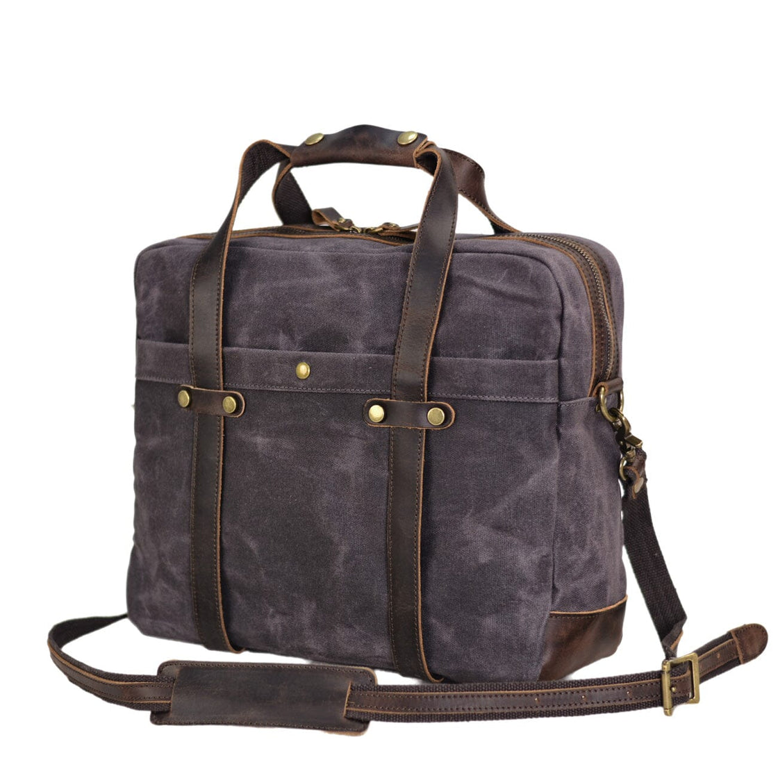 Anchorage — Waxed Canvas Briefcase, image 8